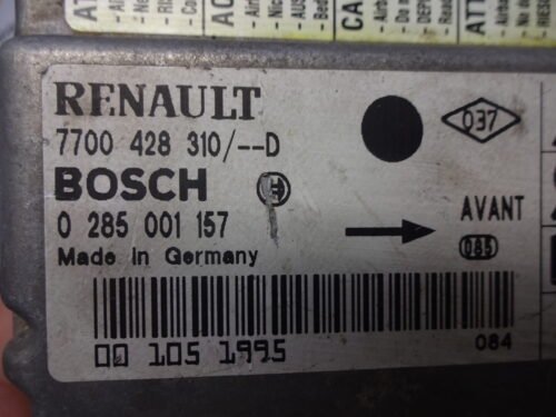 Unidad de control Renault Clio 7700428310D 7700 428 310 D BOSCH 0285001157