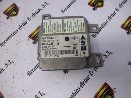 Unidad de control Renault Clio 7700428310D 7700 428 310 D BOSCH 0285001157