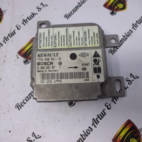 Unidad de control Renault Clio 7700428310D 7700 428 310 D BOSCH 0285001157