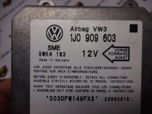 Unidad de control Volkswagen Golf SEAT 1J0909603 5WK4163
