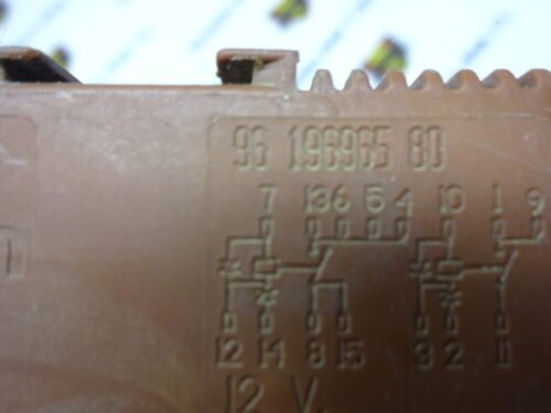 Recocido controlador Citroen 9619696580