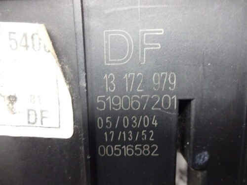 Caja de fusibles Opel Signum 519067201 00516582 519067201DF