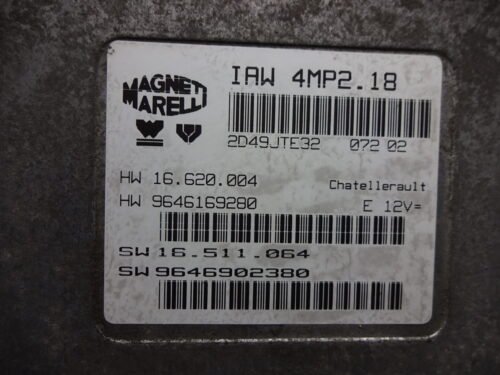 Centralita del motor Peugeot Citroen FIAT 9646902380 9646169280 IAW4MP218 IAW 4MP2.18  16620004 16511064
