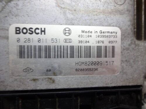 Centralita del motor RENAULT NISSAN OPEL 0281011531 8200091517 8200355236