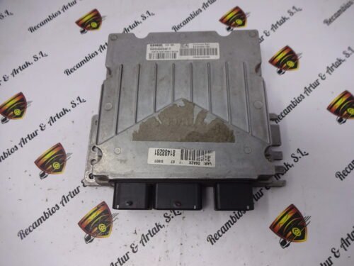 Centralita del motor Peugeot Citroen 5WS40024FT 9646801180 9644302380