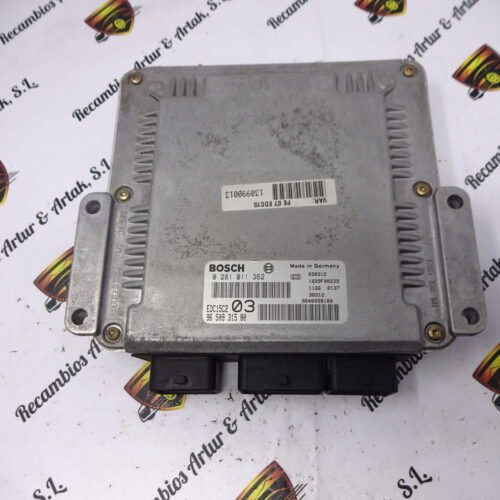 Centralita del motor Citroen 0281011362 9650931580