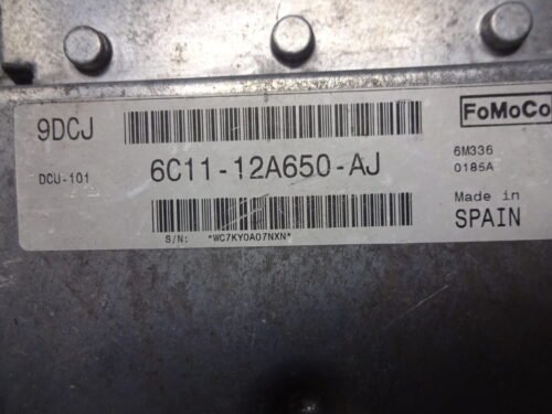 Centralita del motor Ford Transit 6C1112A650AJ 6C11-12A650-AJ