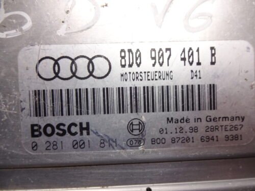 Centralita del motor AUDI A4 0281001811 8D0907401B 8DO907401B