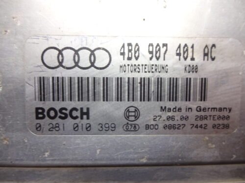 Centralita del motor AUDI 0281010399 4B0907401AC 4BO907401AC
