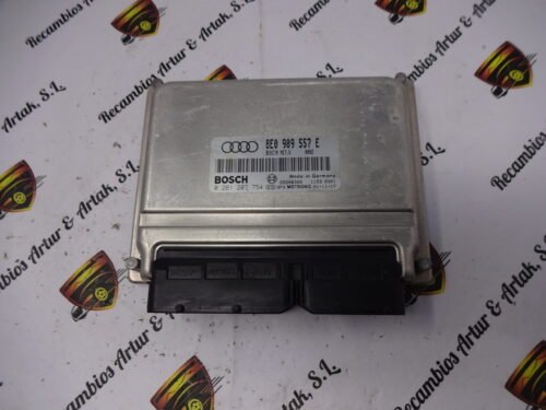 Centralita del motor AUDI A4 8E0909557E 0261207754