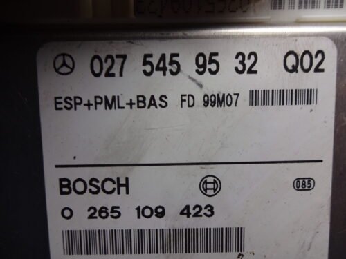 Unidad de control MERCEDES 0265109423 0275459532 Q02 ESP