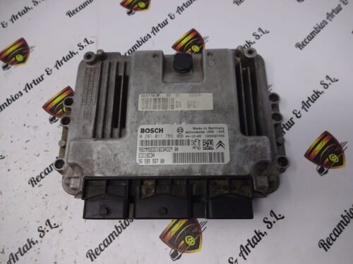 Centralita del motor Peugeot CITROEN EDC16C34 0281011783 9658556780