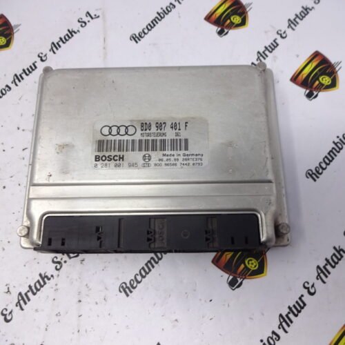 Centralita del motor AUDI 0281001945 8D0907401F