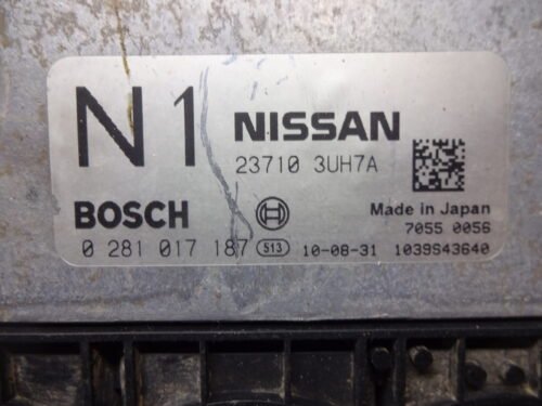 Centralita del motor Nissan X-Trail 0281017187 237103UH7A