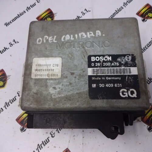 Centralita del motor OPEL 0261200475 90409631 GQ 90409631GQ