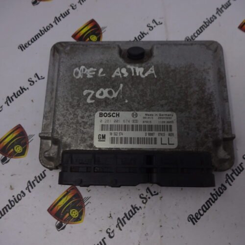 Centralita del motor OPEL 0281001674 90562574