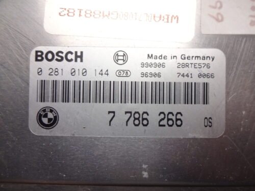 Centralita del motor BMW 0281010144 7786266 7786473