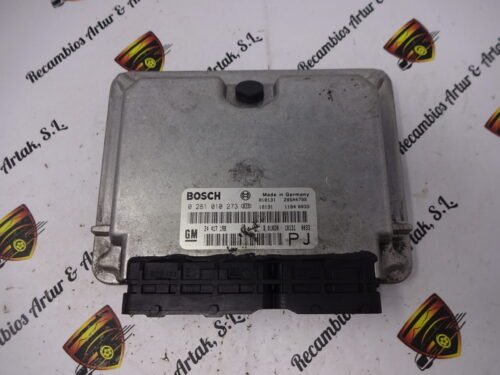 Centralita del motor OPEL 0281010273 24417198 24417198PJ