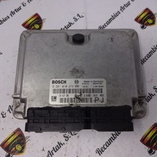 Centralita del motor OPEL 0281010273 24417198 24417198PJ