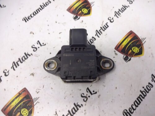 Sensor de impacto sensor de airbag FIAT 0265011001 52042669 BOSCH
