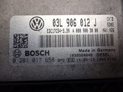 Centralita del motor VW CRAFTER 03L906012J 0281017658