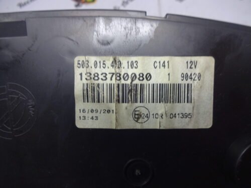 Cuadro de instrumentos  FIAT DUCATO 1383780080 503015450103