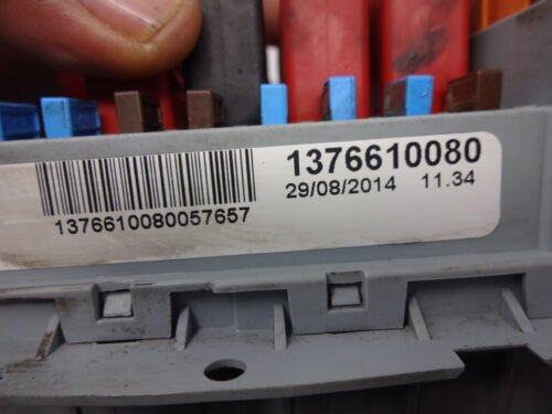 Caja de fusibles Fiat Ducato 1376610080