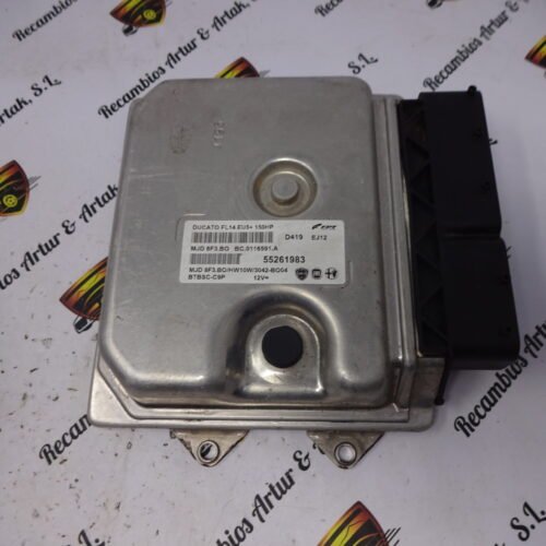 Centralita del motor FIAT DUCATO 55261983 MJD8F3.BO D419