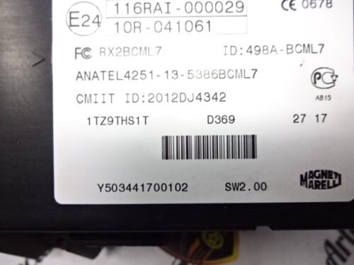 Caja de fusibles IVECO DAILY 5802099154 BCMS20I.06
