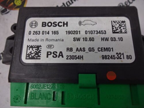 MODULO APARCAMIENTO PEUGEOT EXPERT CITROEN PSA 0263014165 9824532180