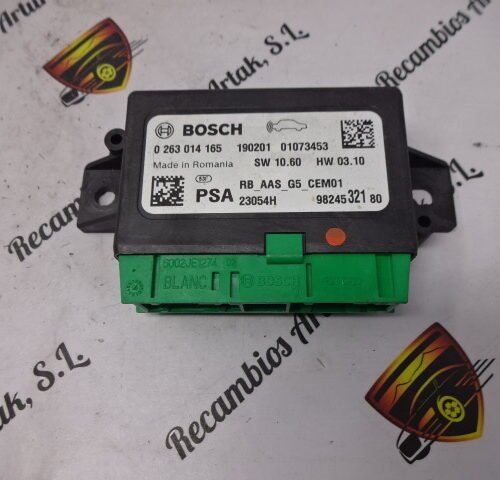 MODULO APARCAMIENTO PEUGEOT EXPERT CITROEN PSA 0263014165 9824532180