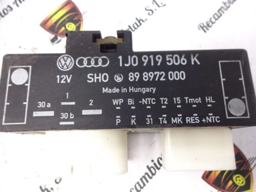 Centralita modulo electroventilador VW Golf IV Seat Skoda 1J0919506K 898972000