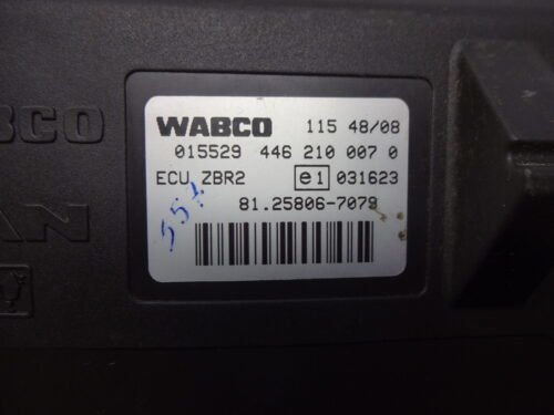 Unidad de control MAN WABCO 4462100070 81258067079 81.25806-7079