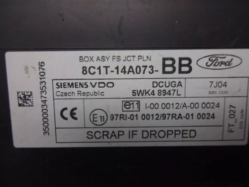 8C1T14A073BB 8C1T-14A073-BB 5WK48947L