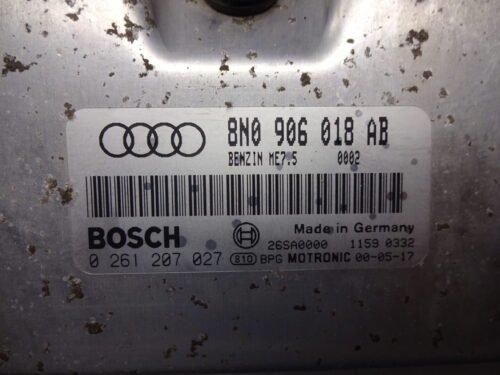 Centralita del motor AUDI TT 0261207027 8N0906018AB 8NO906018AB