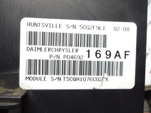 Caja de fusibles Jeep Patriot CALIBRE P04692169AF P04692 169AF