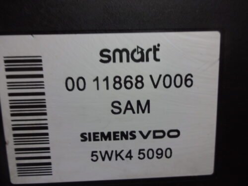 Caja de fusibles Smart Fortwo 0011868V006 SAM 5WK45090
