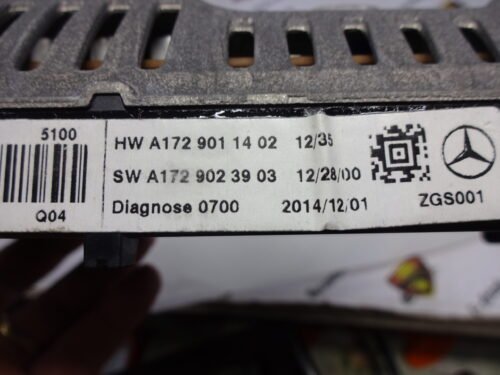 PANTALLA MULTIFUNCIÓN MERCEDES ML W166 A1729011402 A1729023903