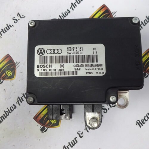 DSC07490 Unidad de control de la batería AUDI A8 4E0915181 4EO915181 4E0910181 0199000006