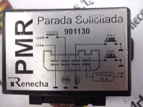 Unidad de control PARADA SOLICITADA PMR RENECHA 901130