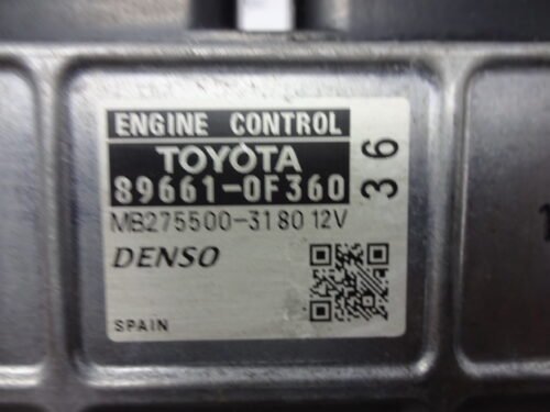 Centralita del motor TOYOTA VERSO 89661-0F360 896610F360 MB275500-3180
