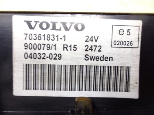 Cuadro de instrumentos VOLVO 70361831-1 703618311 900079/1 04032-029