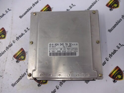 Centralita del motor Mercedes 0261206243 A0245457032