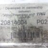Centralita del motor VOLVO 20814604 P02 81273B 06343407 20814604
