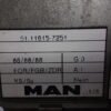 Centralita del motor MAN 0281010241 51116150251 51116151007 51116157251