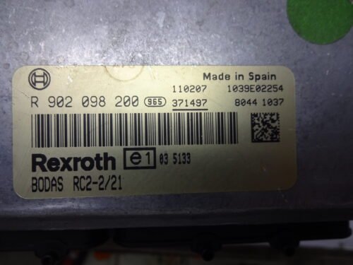 Unidad de control REXROTH R902098200 902098200 1039E02254 BODAS RC2-2/21 25628448