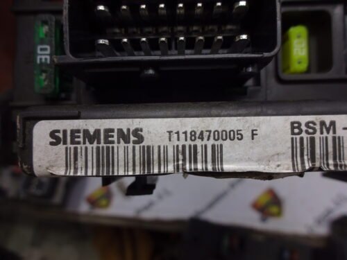 BSM Caja de fusibles Citroen Peugeot T118470005F 9643498680-00 9643498680