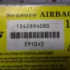 Airbag Centralita Citroen Jumper Fiat Ducato TRW 1342894080 391045