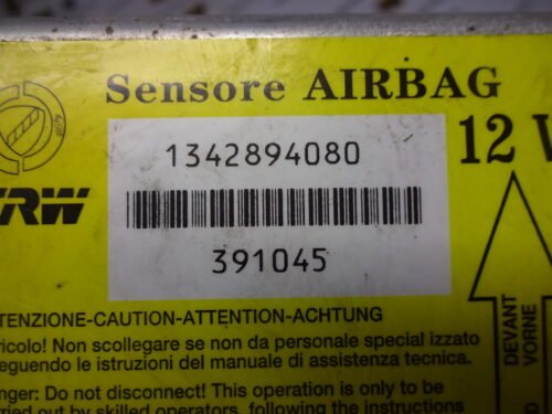Airbag Centralita Citroen Jumper Fiat Ducato TRW 1342894080 391045