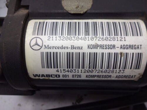 DSC08581 Suspensión De Aire Compresor Bomba Mercedes E 21132003040